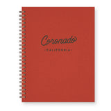 Coronado Script Journal: Lined Notebook