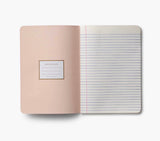Assorted Set of 3 Schoolhouse Notebooks