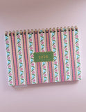 2026 Desktop Planner, Block Print Stripe