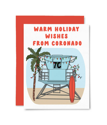 Coronado Warm Wishes Boxed Notes, Set of 6