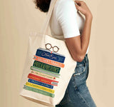 Book Club Canvas Tote Bag
