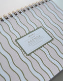 2026 Desktop Planner, Block Print Floral