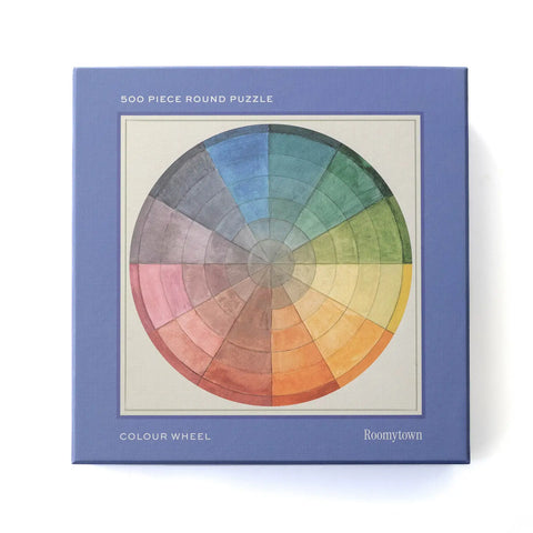 Colour Wheel 500 Piece Round Jigsaw Puzzle