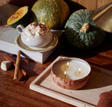 Spiced Pumpkin Latte 3-Wick Tin Candle