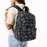 Aloha Icons Backpack White/Black