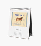 2027 Country Farm Desk Calendar
