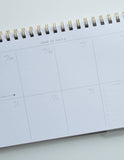 2026 Desktop Planner, Block Print Floral