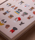 Studious Dogs Embroidered Journal