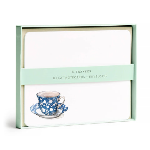 Spot of Tea Flat Notes (Boxed set of 8 Notecards)