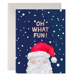 Oh What Fun Santa Boxed Set of 6 Christmas Cards