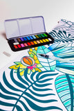 Watercolor Paint Set by OMY