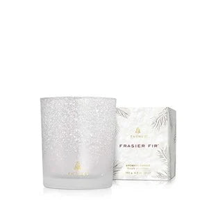 Frasier Fir Flocked Medium Poured Candle 6.5oz