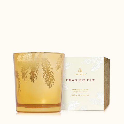 Frasier Fir Gilded Gold Poured Candle 13oz