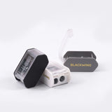 Blackwing Two-Step Long Point Sharpener - Black