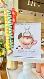 2026 Bunny Calendar - Hare at the Cafe