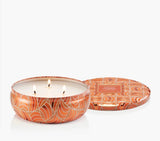 Spiced Pumpkin Latte 3-Wick Tin Candle
