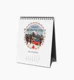2027 Country Farm Desk Calendar
