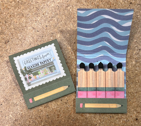 Seaside Papery Custom Matchbooks