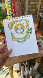 2026 Bunny Calendar - Hare at the Cafe