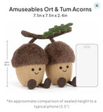 Jellycat Amuseables Ort & Tum Acorns
