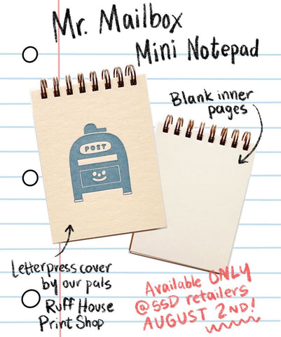 SSD25 Mailbox Mini Jotter