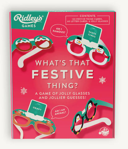What’s That Festive Thing Glasses Game
