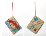 Coronado Beach Postcard Ornament