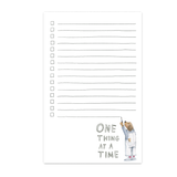 One Thing At A Time Notepad