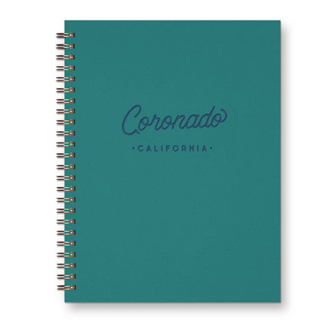 Coronado Script Journal: Lined Notebook
