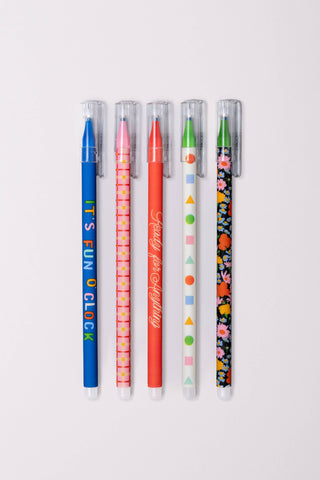 Erasable Pen Set, Assorted