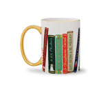 Festive Book Club Porcelain Mug