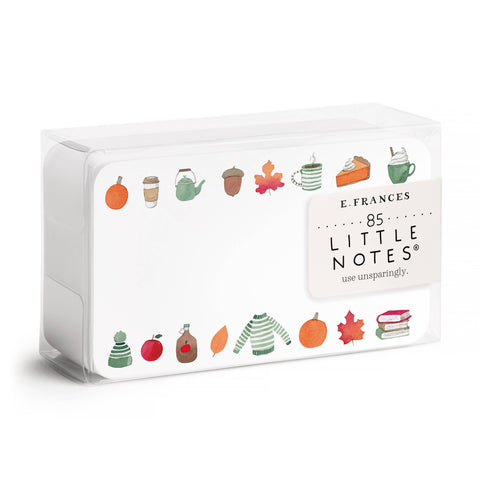 Crisp & Cozy Little Notes® | Fall & Autumn Mini Notecards