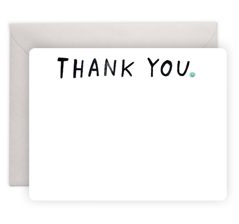 Thank You Flat Notes | Boxed Notecards Stationery
