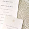 seaside papery wedding invitations, letter press, engraved, custom, high end, upscale, vera wang, kate spade, cranes